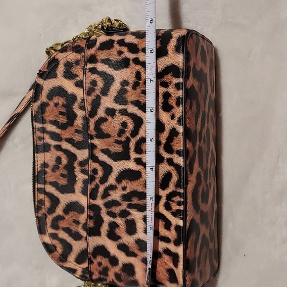 NWOT Women's Steve Madden Crossbody Handbag Leopard Print - Picture 10 of 11